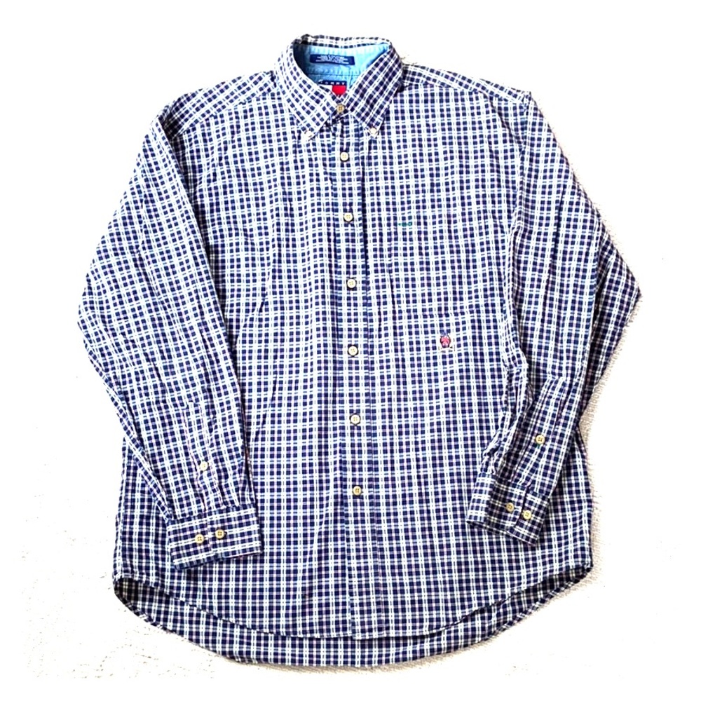 💕Tommy Hilfger Men’s button you long sleeve
